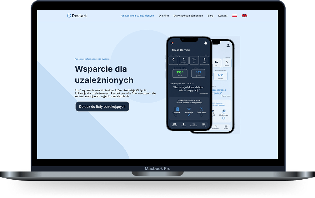 Mockup Device Restart App